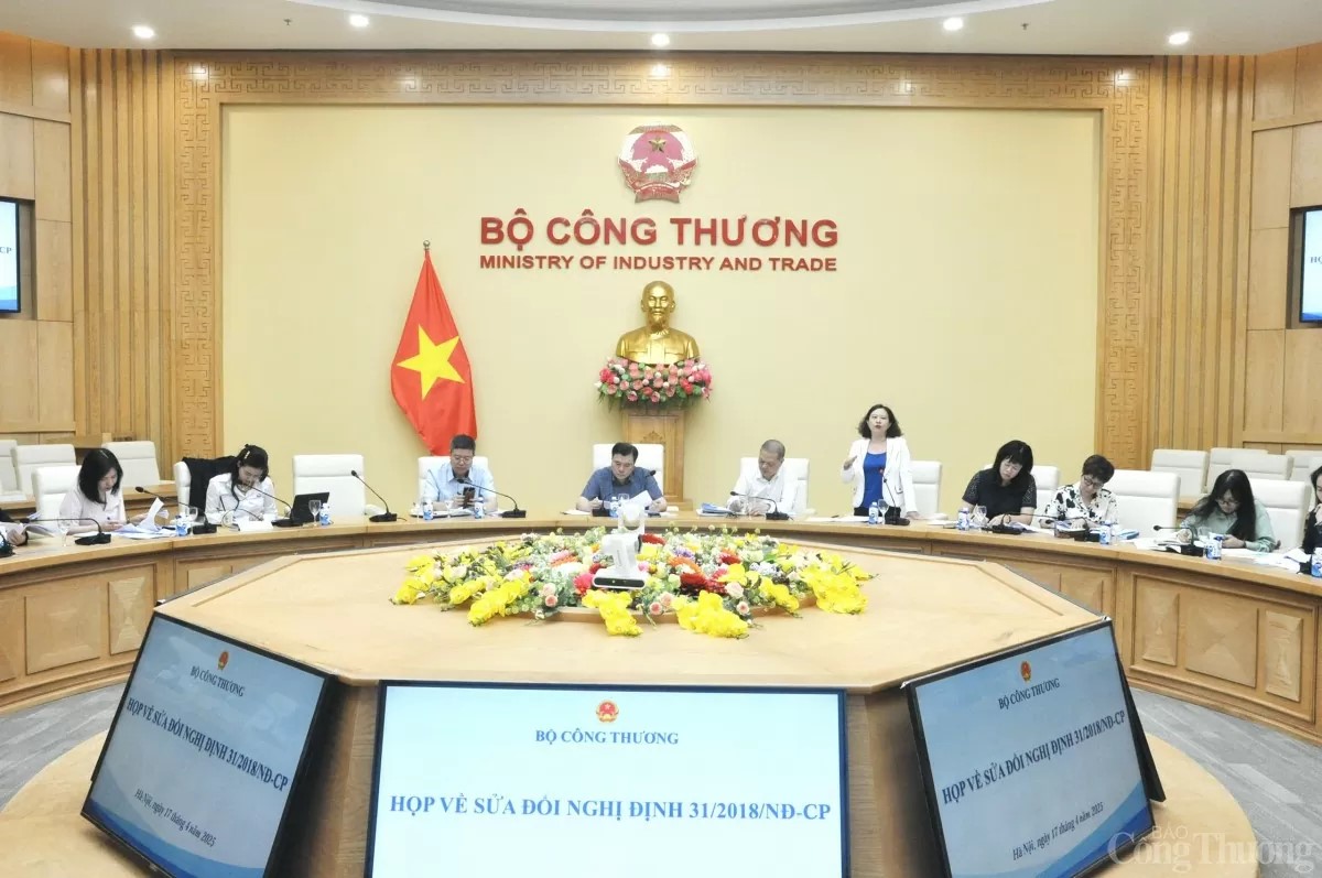 Bộ Công Thương họp sửa đổi Nghị định về xuất xứ hàng hoá